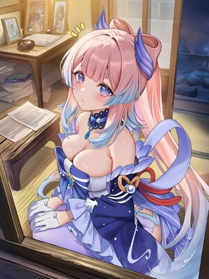 [Pixiv] 青德坊 - 爱深埋珊瑚海——珊瑚宫心海 (107479500) [Ai generated]_004_Kokomi_4