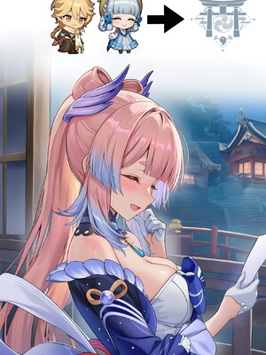 [Pixiv] 青德坊 - 爱深埋珊瑚海——珊瑚宫心海 (107479500) [Ai generated]_010_Kokomi_10