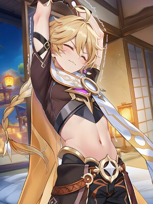 [Pixiv] 青德坊 - 爱深埋珊瑚海——珊瑚宫心海 (107479500) [Ai generated]_019_Kokomi_19