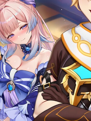 [Pixiv] 青德坊 - 爱深埋珊瑚海——珊瑚宫心海 (107479500) [Ai generated]_026_Kokomi_26