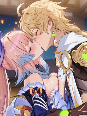 [Pixiv] 青德坊 - 爱深埋珊瑚海——珊瑚宫心海 (107479500) [Ai generated]_032_Kokomi_32