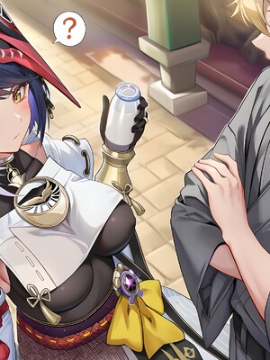 [Pixiv] 青德坊 - 爱深埋珊瑚海——珊瑚宫心海 (107479500) [Ai generated]_146_Kokomi_146