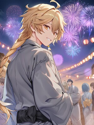 [Pixiv] 青德坊 - 爱深埋珊瑚海——珊瑚宫心海 (107479500) [Ai generated]_195_Kokomi_195