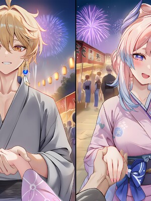 [Pixiv] 青德坊 - 爱深埋珊瑚海——珊瑚宫心海 (107479500) [Ai generated]_197_Kokomi_197