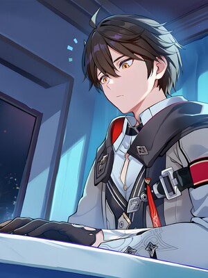 [Pixiv] 青德坊 - 与她相拥坠入于熠熠旧梦——雷电芽衣（后崩坏书 鬼胄蛇影）(107479500) [Ai generated] [Uncensored]_037_Raiden_Mei_37