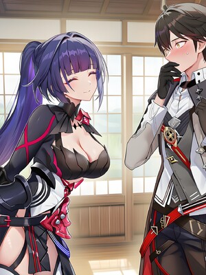 [Pixiv] 青德坊 - 与她相拥坠入于熠熠旧梦——雷电芽衣（后崩坏书 鬼胄蛇影）(107479500) [Ai generated] [Uncensored]_159_Raiden_Mei_159