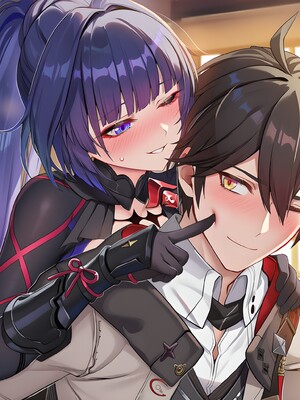 [Pixiv] 青德坊 - 与她相拥坠入于熠熠旧梦——雷电芽衣（后崩坏书 鬼胄蛇影）(107479500) [Ai generated] [Uncensored]_191_Raiden_Mei_191