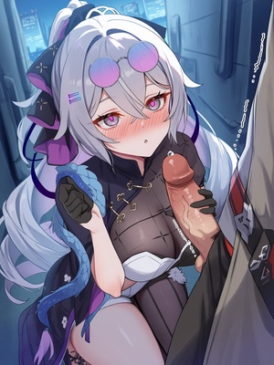 [Pixiv] 青德坊 - 与她沉溺溶化于漫漫夜色——布洛妮娅（夜为霓裳 夜漫未央） (107479500) [Ai generated]_047_Bronya_47