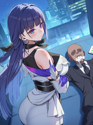 [Pixiv] 青德坊 - 与她沉溺溶化于漫漫夜色——布洛妮娅（夜为霓裳 夜漫未央） (107479500) [Ai generated]_186_Bronya_186