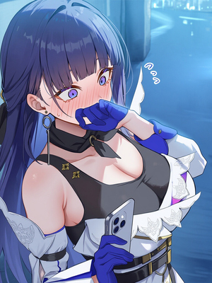 [Pixiv] 青德坊 - 与她沉溺溶化于漫漫夜色——布洛妮娅（夜为霓裳 夜漫未央） (107479500) [Ai generated]_189_Bronya_189