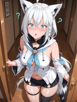 Eromomo - 白上フブキ Shirakami Fubuki  (Patreon) [AI Generated]_007_Shirakami_7