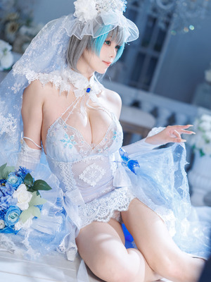 蜜汁猫裘 - 碧蓝航线 柴郡 花嫁_008