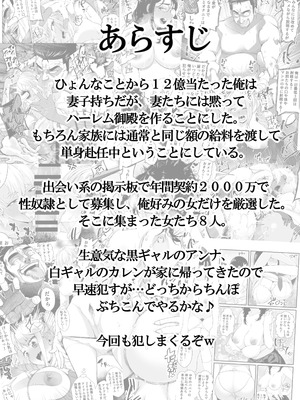 [なのかH]宝くじ12億当選!~エロに全投資して、ハーレム御殿建設!!~ 1-5(END)[中国翻訳][疏碼][XY个人翻译]_143