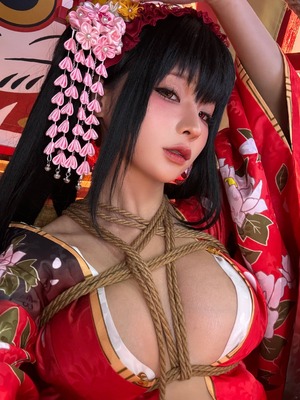 蠢沫沫 –狂三和服cos_171