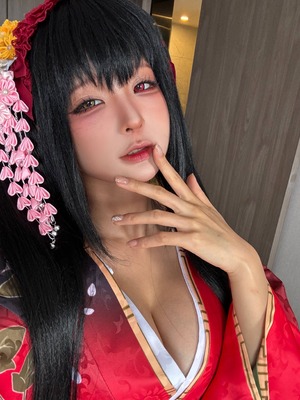 蠢沫沫 –狂三和服cos_185