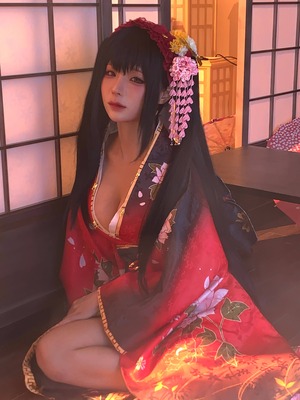 蠢沫沫 –狂三和服cos_187