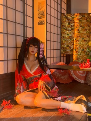 蠢沫沫 –狂三和服cos_193