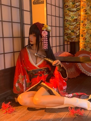 蠢沫沫 –狂三和服cos_195