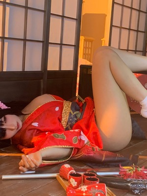 蠢沫沫 –狂三和服cos_212