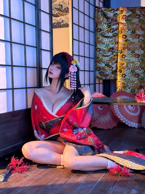 蠢沫沫 –狂三和服cos_218