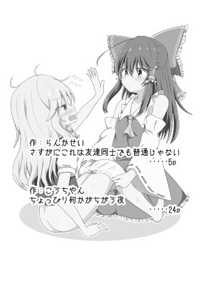 [星幻工房 (らんかせい)] さすがにこれは友達同士でも普通じゃない。 (東方Project) [茶与金平糖汉化组]_04