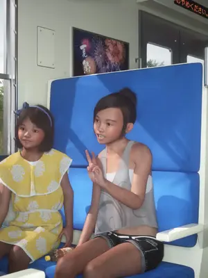 [おどうぐばこ] 夏のいたずら 〜ロリなお姉ちゃんが年下ショタっ子を電車でGET!〜_193