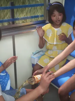 [おどうぐばこ] 夏のいたずら 〜ロリなお姉ちゃんが年下ショタっ子を電車でGET!〜_196