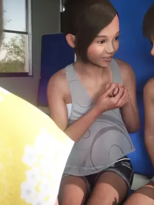 [おどうぐばこ] 夏のいたずら 〜ロリなお姉ちゃんが年下ショタっ子を電車でGET!〜_214