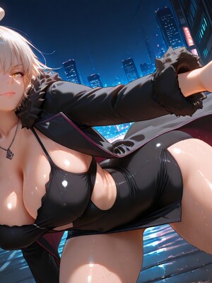 Jeanne d'Arc (Alter) (monochan)_Jeanne_dArc_Alter_Fate_Grand_Order_028