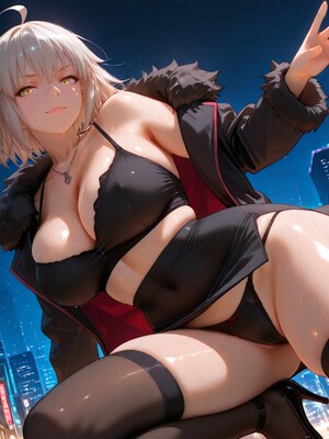 Jeanne d'Arc (Alter) (monochan)_Jeanne_dArc_Alter_Fate_Grand_Order_041