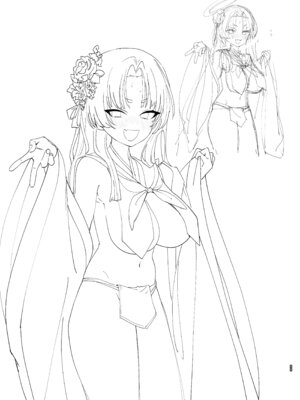 [やんやんよ (やんよ)] やんやんよびゅるるあーかいぶラインアートワークス(上巻) (ブルーアーカイブ) [DL版]_054