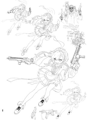 [やんやんよ (やんよ)] やんやんよびゅるるあーかいぶラインアートワークス(上巻) (ブルーアーカイブ) [DL版]_079