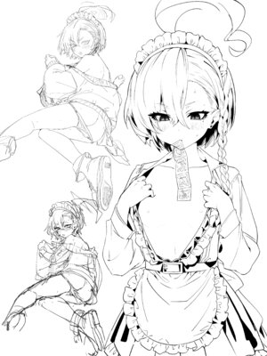 [やんやんよ (やんよ)] やんやんよびゅるるあーかいぶラインアートワークス(上巻) (ブルーアーカイブ) [DL版]_129