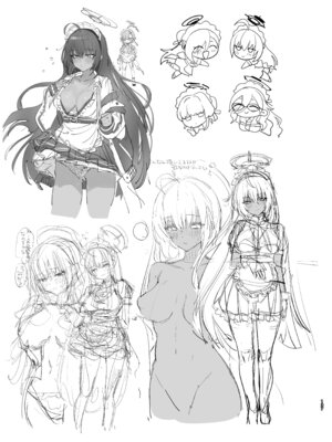 [やんやんよ (やんよ)] やんやんよびゅるるあーかいぶラインアートワークス(上巻) (ブルーアーカイブ) [DL版]_136