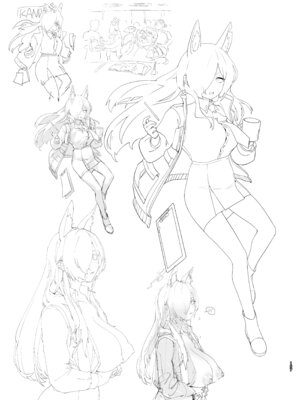 [やんやんよ (やんよ)] やんやんよびゅるるあーかいぶラインアートワークス(上巻) (ブルーアーカイブ) [DL版]_156