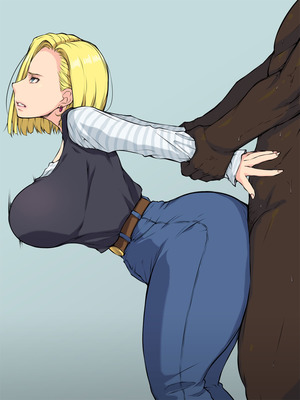 [はなきん桜 (横十輔)] いきなり巨乳パコり ～種付け異星人が18号を押しかけ寝取り堕とし～_094