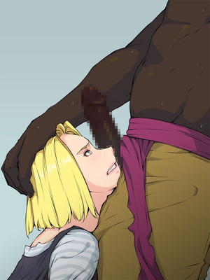 [はなきん桜 (横十輔)] いきなり巨乳パコり ～種付け異星人が18号を押しかけ寝取り堕とし～_103