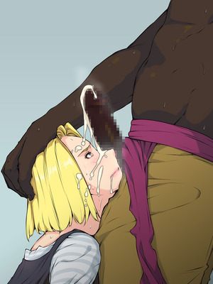 [はなきん桜 (横十輔)] いきなり巨乳パコり ～種付け異星人が18号を押しかけ寝取り堕とし～_115