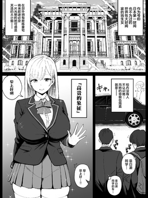 [しゅんか企画] 国内最高峰の財閥JKに催●かけてエロ漫画風孕まセックス [中国翻訳]_05