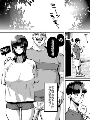 [田貸魔] セフレの幼馴染みを知らないおっさんに寝盗られた話 バスケ部ちゃんは性欲が強すぎる外伝 [古月个人汉化]_43