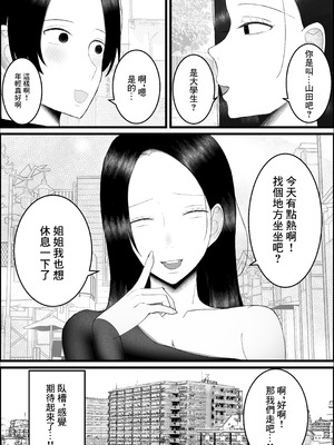 ドSな人妻熟女がマチアプで会った大学生を搾精する話_04