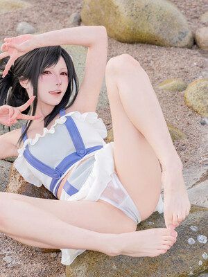 Yiko湿润兔 2025泳装限定作 海边假日 蒂法_tujianpro.top (056)