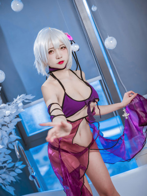 二佐Nisa - FGO 黑贞 水着_17