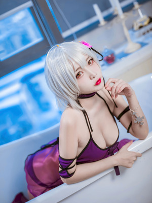 二佐Nisa - FGO 黑贞 水着_24