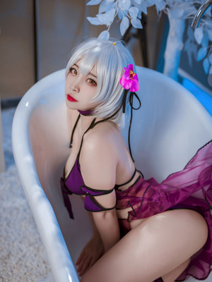 二佐Nisa - FGO 黑贞 水着_28