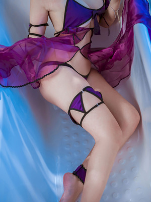 二佐Nisa - FGO 黑贞 水着_38