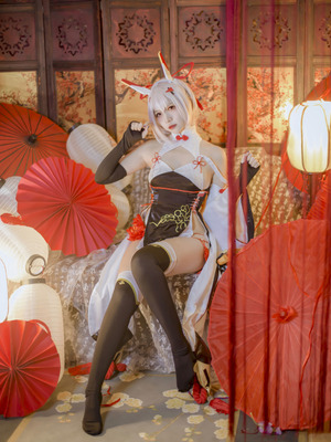 二佐Nisa - 碧蓝航线 绫波 新春旗袍_02