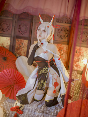 二佐Nisa - 碧蓝航线 绫波 新春旗袍_12