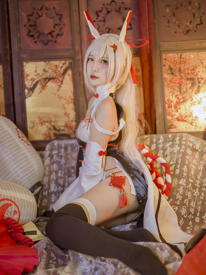 二佐Nisa - 碧蓝航线 绫波 新春旗袍_21