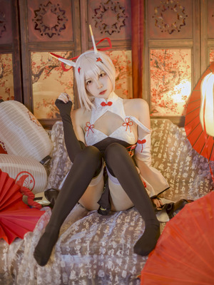 二佐Nisa - 碧蓝航线 绫波 新春旗袍_23